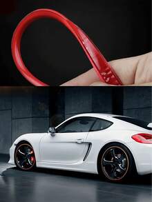 Car Wheel Rim Protection Strip, Wheel Rim Protector, Car Wheel Rim Sticker, Tire Protection And Maintenance Cover, Car Styling - A - View 9