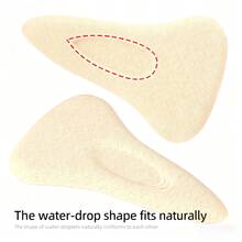 1片装女士防水私处贴，女士防水私处贴，女士私处贴，女士防水私处垫，防眩光，游泳防眩光贴纸，瑜伽防眩光贴纸，健身防眩光贴纸，女孩游泳海绵隐私贴纸，消除尴尬线条，丰满前片瑜伽裤内衬垫，可重复使用 - 彩色 - 查看 3