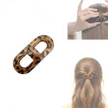 透明树脂蝴蝶结磁性发夹 - 强力吸附，无痕发饰，适用于锁骨及半扎发造型，多色磁性发夹，女士适用 - 多色 - 查看 3