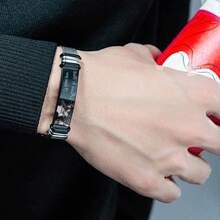 Personalized Name Bracelet Stainless Steel Adjustable Minimalist Daily Wear-Personalized Name & Date Bracelet Birthday/Mother's Day Thoughtful Present-Adjustable Custom Name Bracelet Stainless Steel Non-Allergic Daily Wear-Laser Engraved Name Bracelet Waterproof Anti-Tarnish Long-Lasting Gift - Multicolor - View 11