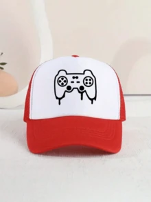 Kids Summer Game Print Baseball Cap, Fashionable European And American Hip-Hop Mesh Hat, Casual Sun Protection Hat - 1PC - View 14