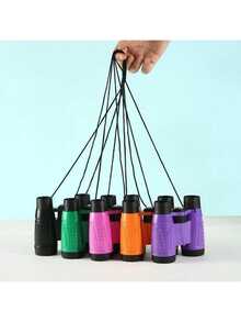 1pc Creative Colorful Mixed Color Binoculars, Compact And Portable, Outdoor Toy, Suitable As Student Prize - Multicolor - View 8