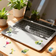 50pcs Cartoon Hot Chili Cocktail Sticker - Waterproof Vinyl, Suitable For Laptops, Water Bottles, Notebooks, Suitcases, Etc. - Cartoon Fun DIY Scrapbook Gift - A - View 2