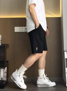 Nike Sportswear 纯色 Logo 休闲运动 Polo 衫，男款，白色 - 白色 - 查看 9
