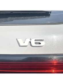 Unique Gold Car Logo, Letter Customized Car Logo, Decorative And Practical Trunk Badge - Fender Logo - Side Decal, Car Design With 3D Gold V6 Engine Logo, Combining Gold Trunk Logo, Fender Sticker, Body Decal And Car Accessories - Multicolor - View 11