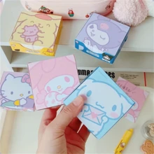 SANRIO （正版授权）250张三丽鸥卡通贴纸套装，包含Hello Kitty、Kuromi和My Melody图案，色彩鲜艳的便签纸，是新年礼物、返校用品和办公用品的理想之选。 - 彩色 - 查看 2
