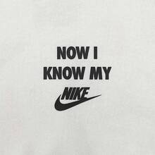 Nike Sportswear Essentials Crew Neck Short Sleeve T-Shirt With Breathable Letter Print, White - White - View 5