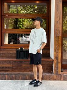 Quần short nam Nike Dri-Fit Dri-FIT màu trơn, có dây rút, nhanh khô, kiểu dáng thường ngày, màu đen. - màu đen - Xem 9