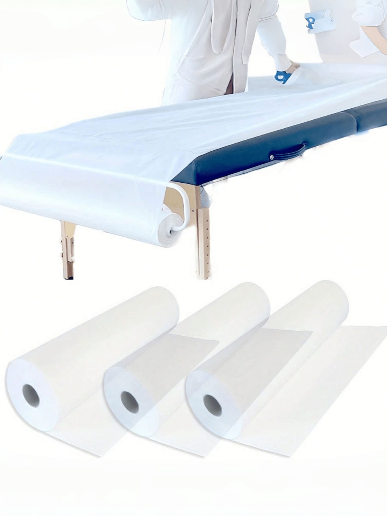 50/100pcs Disposable Bed Sheets For Beauty Salon, Thickened SMS Non-Woven Breathable Disposable Hotel Bed Sheets, Clean And Hygienic, Essential Cleaning Tool For Daily Life - Multicolor - View 1