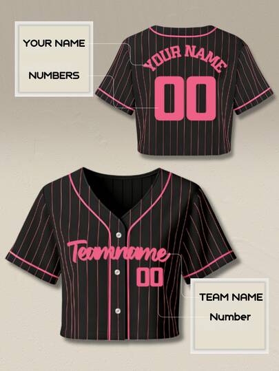 Customizable Women's Short Sports Sweatshirt. Can Customize Team Name, Name, Number, Logo. Fast Design Preview And Quick Delivery.