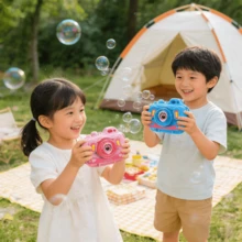 Juguete de Burbujas Automático para Niños de Verano al Aire Libre,Juguetes para cámaras de burbujas,Cámara de burbujas para niños,bubble machine,bubble machine for parties,automatic bubble machine,bubble machine kids party - color aleatorio - Ver 3