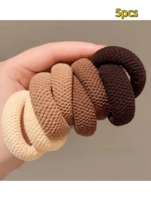 10 chiếc/gói Dây Buộc Tóc Nhiều Màu, Độ Co Giãn Cao, Thân Thiện Với Tóc, Phong Cách Đường Phố Thường Ngày Cho Nữ, Co Giãn Thanh Lịch, Thiết Kế Không Đường May, Hoàn Hảo Cho Buộc Tóc Đuôi Ngựa Hàng Ngày, Trang Điểm, Tắm, Gội Đầu, Đi Làm, Tập Luyện, Kỳ Nghỉ, Tiệc Trường Học, Quà Tặng Ngày Lễ. Phụ Kiện Tóc Cần Thiết Cho Nữ, Phù Hợp Cho Mọi Mùa (Xuân, Hạ, Thu, Đông). Dây Buộc Tóc, Dây Buộc Tóc, Phụ Kiện Tóc, Dây Co Giãn Tóc, Dây Cao Su Buộc Tóc, Scrunchies, Dây Buộc Tóc, Dây Buộc Tóc Co Giãn - Nhiều màu - Xem 12