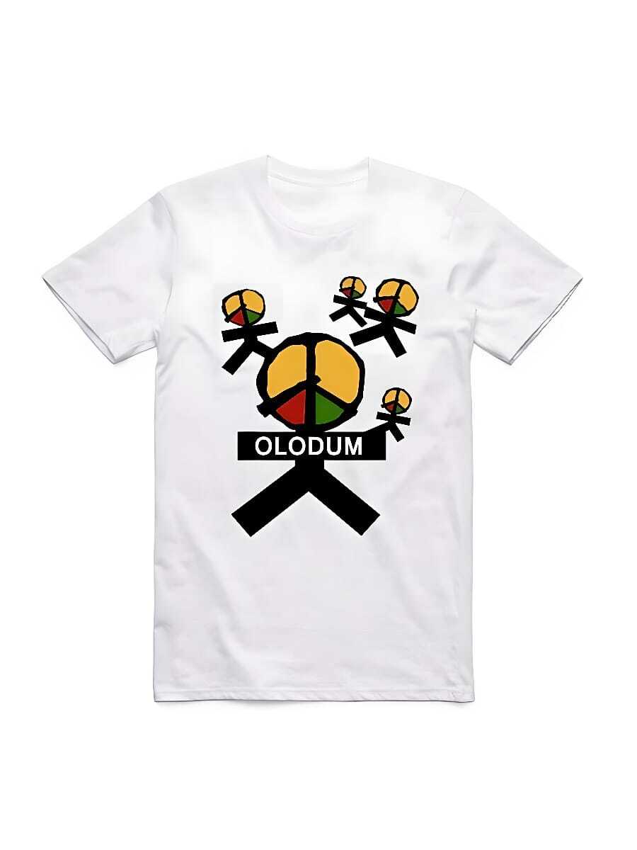 COOL SUMMER Retro T Shirt Men Men Print Graphic Tshirts Antiwar Michael Jacksons MJs OLODUM T Shirt Summer XS-4XL Tops Ropa Hombre - trắng - Xem 1
