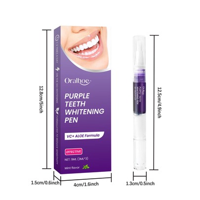 Travel-Sized Dental Care Pen With Aloe And Vitamin C, Fresh Breath