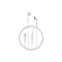The RM-10 Wired In-Ear Headphones Feature A Comfortable In-Ear Design, Rich Sound Quality, A Stylish Macaron-Colored Exterior, A Three-Button In-Line Control, And A High-Definition Microphone For Convenient Calls And Music Playback. They Are Compatible With Apple, Huawei, And Xiaomi Devices. - Multicolor - View 18