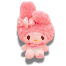 Official Licensed Sanrio Hello Kitty & My Melody Rose Bouquet Series Plush Dolls And Floral Theme Keychain Charms – Large Rose Collection Stuffed Toys (Height 24–32 Cm / 9.4–12.6 Inch) & Mini Flower Accent Plush Bag Charms (Height 11 Cm / 4.3 Inch) – Soft Cuddly Cartoon Plushies For Bedroom Decor, Travel Accessories & Collectible Gifts - 彩色 - 查看 11