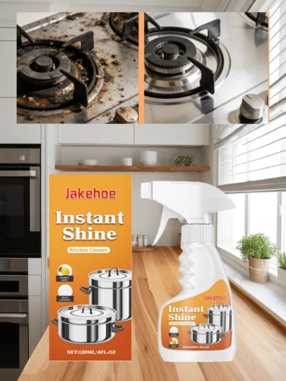 jakehoe Kitchen Foaming Cleaning Spray, Cleans Kitchen Appliances And Multiple Surfaces, Degreases Without Stickiness