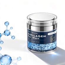 Men's Face Cream,Moisturizing Cream, Skin Care For Men, Hydrating Face Cream, Smoothing Cream With Collagen & Hyaluronic Acid - Hyaluronic Acid - View 11