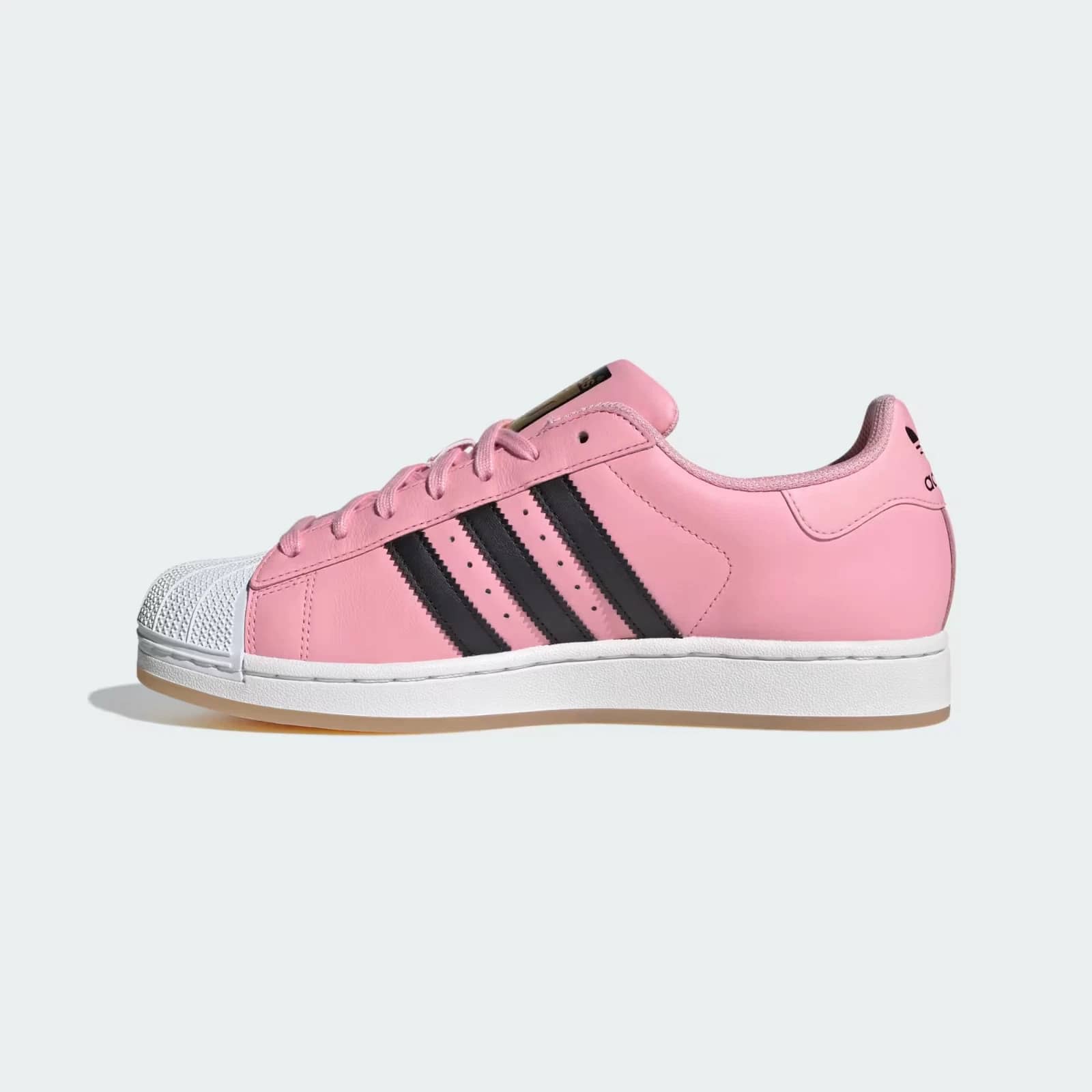 Adidas Superstar II Black White Men's Casual Sneakers Lifestyle Shoes JI3538 | Retro Heritage Style, Timeless Silhouette - 粉紅白色 - 查看 1