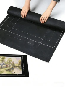 1000 Piece Puzzle Storage Board, Ideal Gift For Puzzle Enthusiasts - Black - View 3