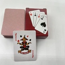 بطاقات لعب صغيرة، بطاقات لعب كبيرة الحجم، بطاقات لعب كبيرة الحجم إبداعية، بطاقات لعب بحجم مضاعف 2X/4X مرح بنفس الحجم - متعدد الألوان - مشاهدة 6