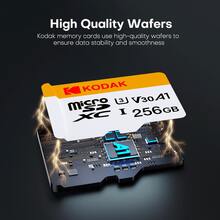 柯达 Micro SD 卡 16GB 32GB 64GB 128GB 256GB TF 卡存储卡 - 白色 - 查看 3