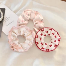 3pcs Set - Large Intestine Headband, Women 2025 New High-End Slouchy Wind Low Ponytail Hair Accessories, Minimalist Hair Band - Multicolor - View 10