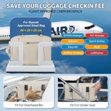 Nowy, wielokolorowy plecak podróżny z 2026 roku na sezon powrotu do szkoły. Spełnia wymagania Ryanair dotyczące bagażu podręcznego (40 x 20 x 25 cm), można go umieścić pod siedzeniem. Lekki, wodoodporny i pojemny, posiada przegrodę na laptopa, paski do mocowania bagażu oraz wielofunkcyjną przegrodę z oddzieleniem rzeczy suchych od mokrych. Ten pojemny plecak podróżny, idealny dla licealistów i studentów dojeżdżających na zajęcia, to świetny prezent na powrót do szkoły dla dziewcząt. Nadaje się również dla kobiet biznesu, w podróże służbowe, na podróże i fitness, z przegrodą na laptopa 15 cali i oddzieleniem rzeczy suchych od mokrych. Stylowy i lekki, idealny na różne okazje, takie jak powrót do szkoły, dojazdy służbowe, krótkie wycieczki i fitness. - Beżowy - Zobacz 10