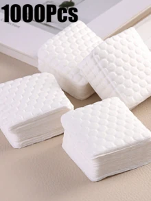 1000/500pcs Nail Wipes - Professional Lint-Free Nail Polish Remover Pads, UV Gel Cleansing Tissues, Unscented Manicure Prep And Finish Nail Art Cleaning Tool - Multicolor - View 7