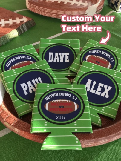 Custom Personalized Beer Can Sleeves, Printed With Fun Quotes, Made Of Insulated Neoprene, Foldable, Suitable For Beverage Cans, Wine Cans, And Bottled Drinks, Perfect For Barbecue Parties And Other Occasions. Couple's Insulated Can Sleeve Set