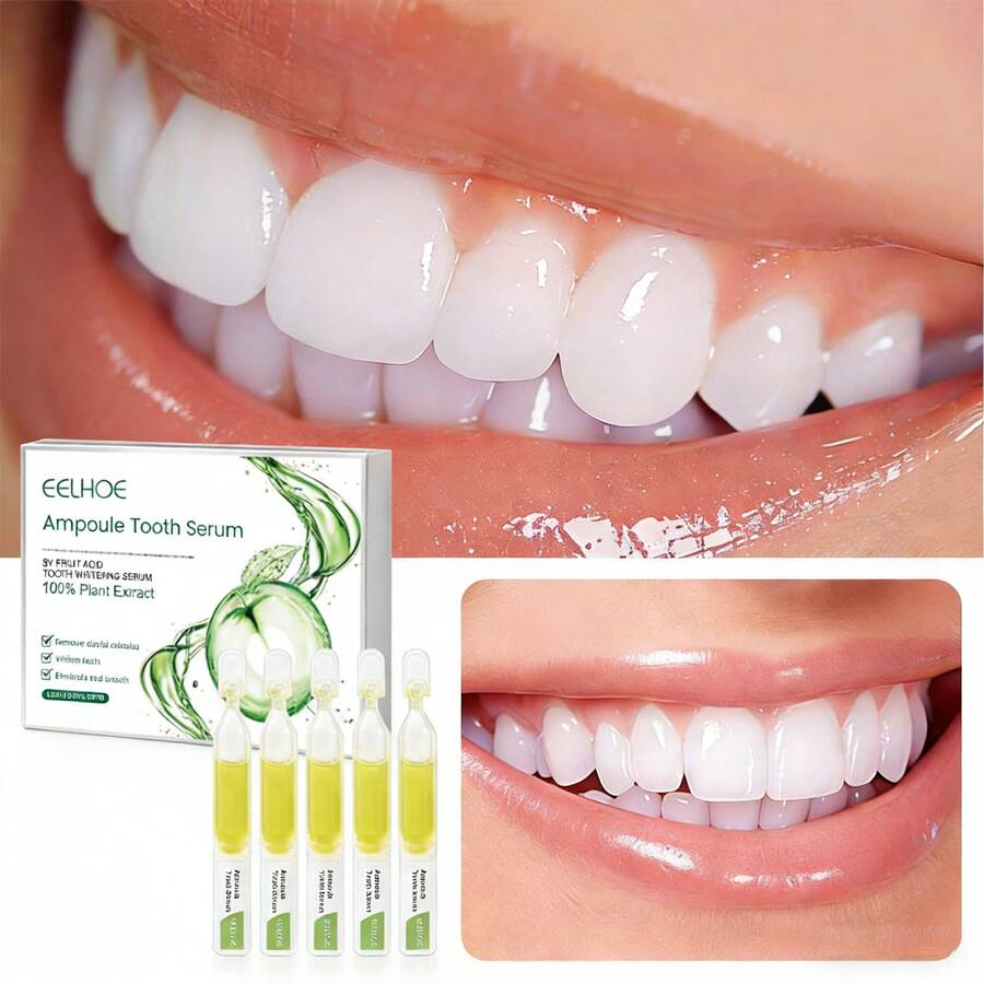 10pcs Esencia Blanqueadora Dental - Elimina Manchas Amarillas, Mal Aliento y Sensibilidad | con Bicarbonato | Para Dientes Blancos y Cuidado Diario,regalos para hombres y mujeres adecuados para San Valentín, Año Nuevo, cumpleaños, bodas y fiestas,pasta de dientes blanqueadora,ofertas,Envío Gratis