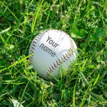 Customized Baseball With Personalized Text, Perfect For Training, Featuring A Sturdy Structure, Exquisite Stitching, And High-Quality Materials, Making It An Ideal Choice For Practicing Pitching And Featuring Classic Designs. - White - View 4