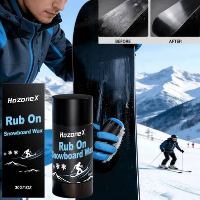 滑雪板蜡——适用于各种雪况，本产品可为滑雪板表面提供日常护理，快速提供耐磨和焕新效果。蜂蜡则用于抛光木材、清洁和抛光家具。