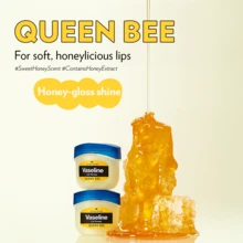 Vaseline [7克] | 斋月祝福 | | 开斋节后焕发光彩 | | 蜂后润唇膏 | | 深层滋养极度干燥的双唇 | 纯素润唇护理 | 韩国制造 - 蜂王 - 查看 3