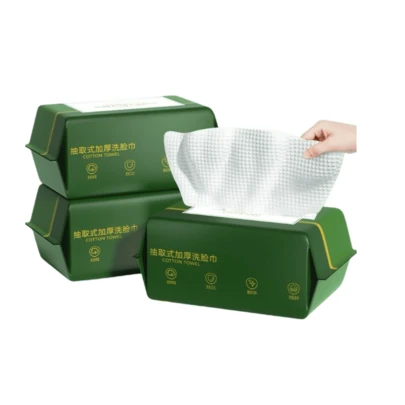 30 Sheets Per Pack / 50 Sheets Per Pack , Disposable Facial , Soft And Suitable For Both Dry And Wet Use, Hygienic With A Pull-Out Design, Ideal For Personal Hygiene And Cleaning, Kitchen Cleaning Supplies