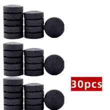 60pcs Rapid Ignition Charcoal Tablets, Suitable For Incense, Arabian Spices, Smokeless Charcoal, Applicable For Home Burning, Barbecue, Indoor Fireplace, Outdoor Camping And Tea Brewing - Multi Scents - View 9