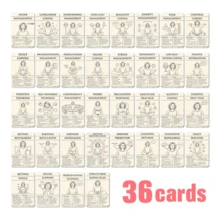 36sheets Somatic Coping Skill Cards: Techniques And Exercises To Emotion Regulation & Stress, Regulation Flashcards, Self Love, Self Care Gifts For Women - A - View 12