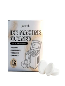 jakehoe 洗衣机清洁片，温和去除滚筒洗衣机污渍和水垢，制冰机除垢片，洗碗机清洁片，多用途除油亮洁清洁片，家用清洁套装，清洁卫生，快速高效 - 固體 - 查看 11