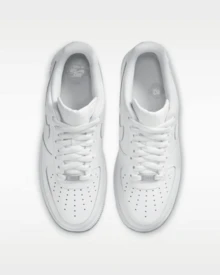 Nike Air Force 1 '07 Women's Shoes - White - View 4