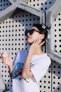 Nike Jordan Printed Logo Crew Neck Retro American Style Short Sleeve T-Shirt, White - 白色 - 查看 9