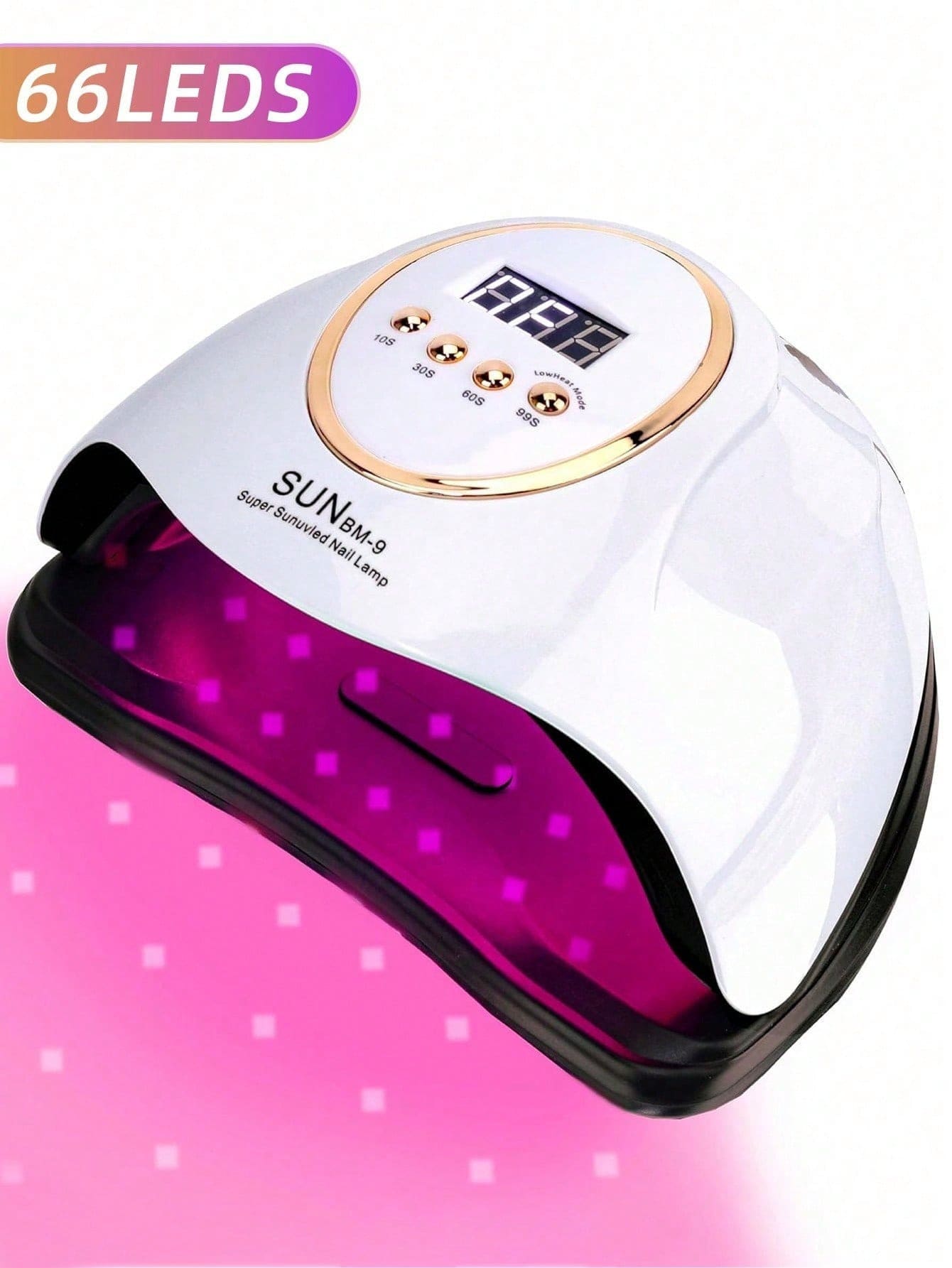 SOKANY LED美甲灯,美甲烘干机,带运动传感器和液晶屏的UV固化灯,适合家庭美甲沙龙使用,精美卷发礼品,美甲灯,UVLED美甲灯,美甲灯 - 查看 1
