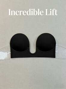 2 Packs Underwear Women Nipple Stickers Invisible Self-Adhesive Strapless Bra Push Up Invisible Bra Pair With Backless Dresses And Formal Underwear - Multicolor - View 18