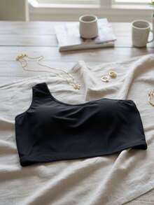 Women Tops - 黑色 - 查看 1