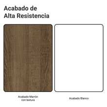 Ropero Closet Madesa Dalas Plus 2 Puertas Con Pies Color Marrón y Blanco - Marrón y Blanco - Ver 6