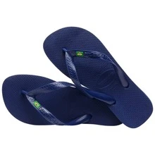 Havaianas Flip-Flops With Brazil Flag Design, Sandals For Men And Women. - Azul Marino - Ver 5
