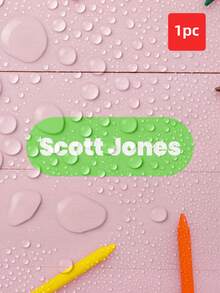 1-240pcs Customizable Name Stickers Personalized Waterproof Oil-Resistant Labels Transparent Iridescent Name Tag For School Supplies Lunch Boxes - Multicolor 2 - View 23