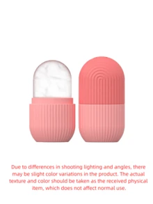 Facial & Eye Ice Roller, Ice Massage Roller, Ice Roller Skincare Tool, Gift For Women, Silicone Ice Cube Tray - Multicolor - View 11