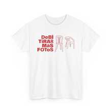 Basic Unisex T-Shirt Bad Benito Bunny Debi Take More Photos Chairs - 白色 - 查看 4