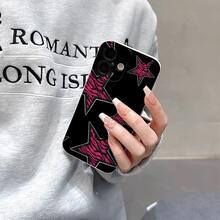 Estrella Rosa CebraEsta funda mate es compatible con iPhone 17, 16, Pro Max, 16, 15, Pro, 14 Plus, 13, 12, Pro, 11, Pro Max, X, XS Max y algunos modelos de  y Oppo. Es un regalo perfecto para Navidad para amigos y familiares. - Blanco - Ver 3