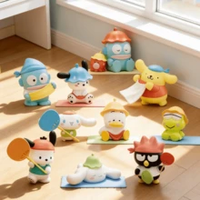 Miniso 1 قطعة صندوق سري لسلسلة دمى لعبة سانريو المتبخرة، دمية كلب القرفة والكلب البودنج، تمثال دمية للبنات، هدية عيد ميلاد (التوصيل عشوائي) - متعدد الألوان - مشاهدة 8